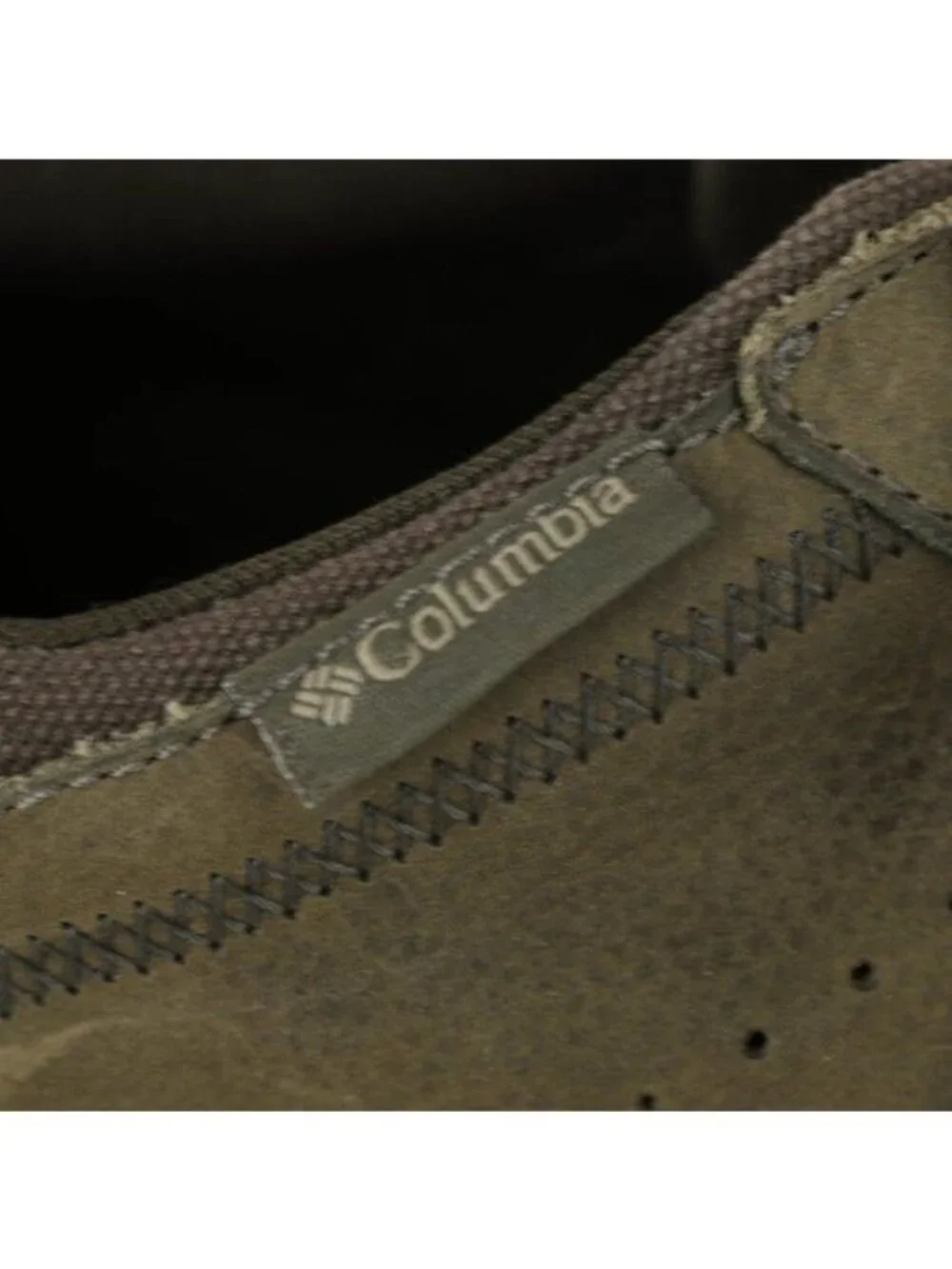 Columbia Three Passes Men's Size 9.5 Brown Leather Lace Up Casual Oxfords